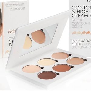 Bella Pierre Cream Contour and Highlight Palette